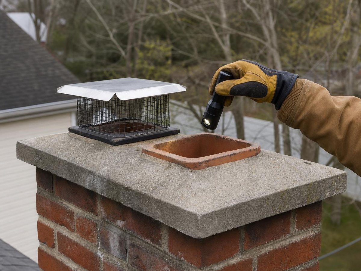 Warren Chimney Service work in Aurora